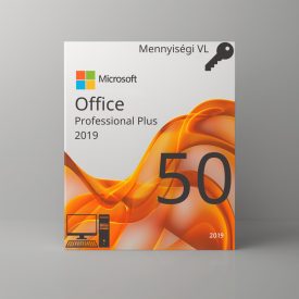   Microsoft Office Pro Plus 2019 Digitális KULCS 50 PC aktiválására