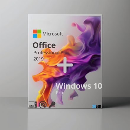 Windows 10 Pro + Office 2019 Pro Plus Digitális KULCS