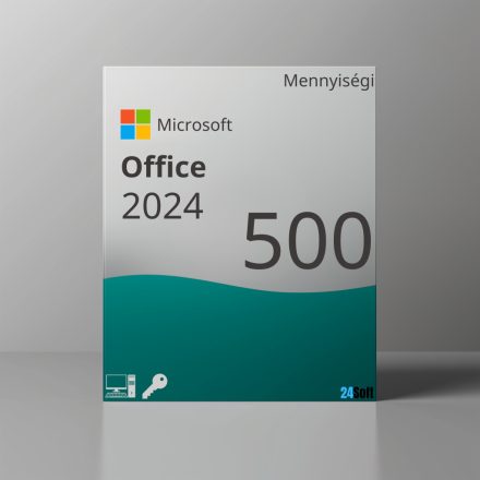 Microsoft Office Professional 2024 Mennyiségi Digitális KULCS 500 PC licenszelésére-aktiválására