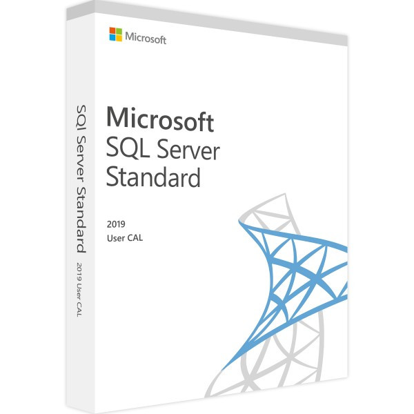 Image of Microsoft SQL Server 2019 Standard with CAL licenszkulcs