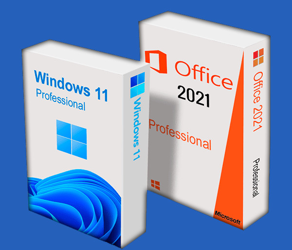 Image of Windows 11 Pro + Office 2021 Professional Plus - A Tökéletes Választás Kisvállalkozásoknak és Egyéni Vállalkozóknak (Költöztethető)